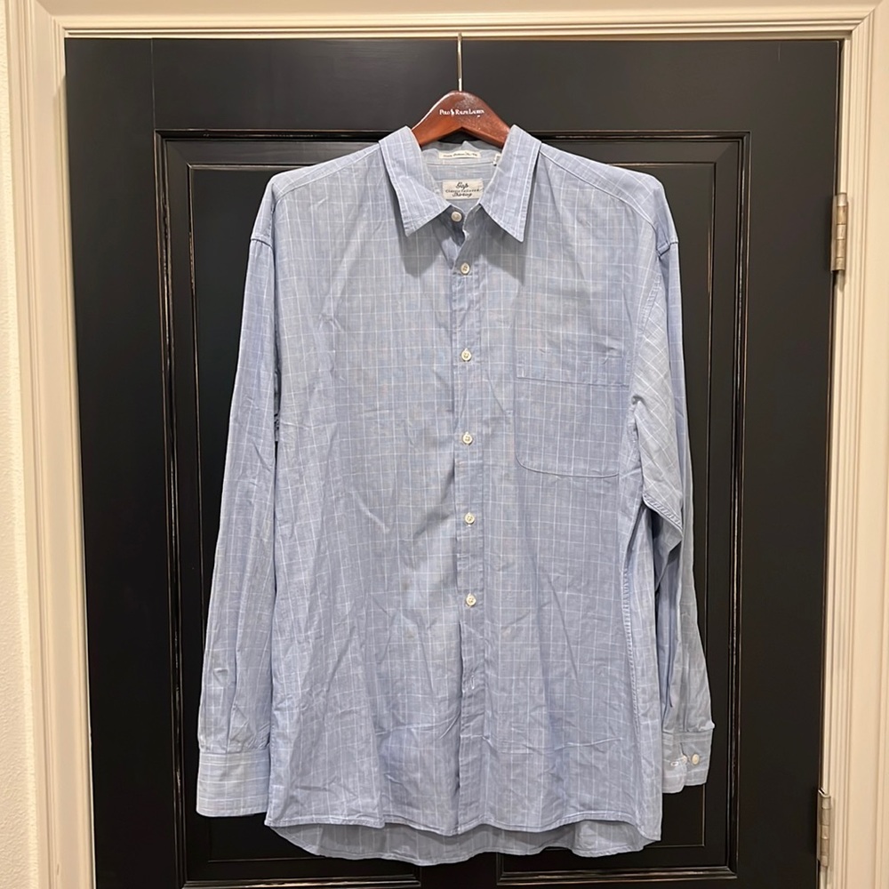 Gap long sleeve dress up shirt
